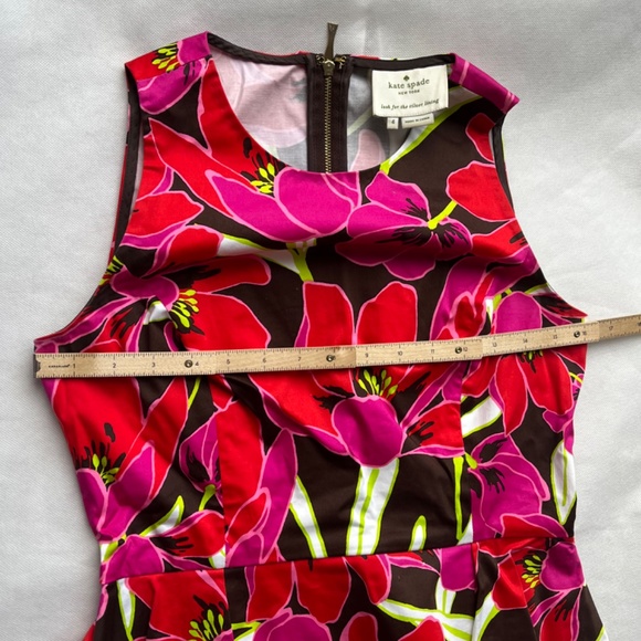 Kate Spade Peplum Rio Tropical Floral Sheath Dress‎ - Picture 11 of 13